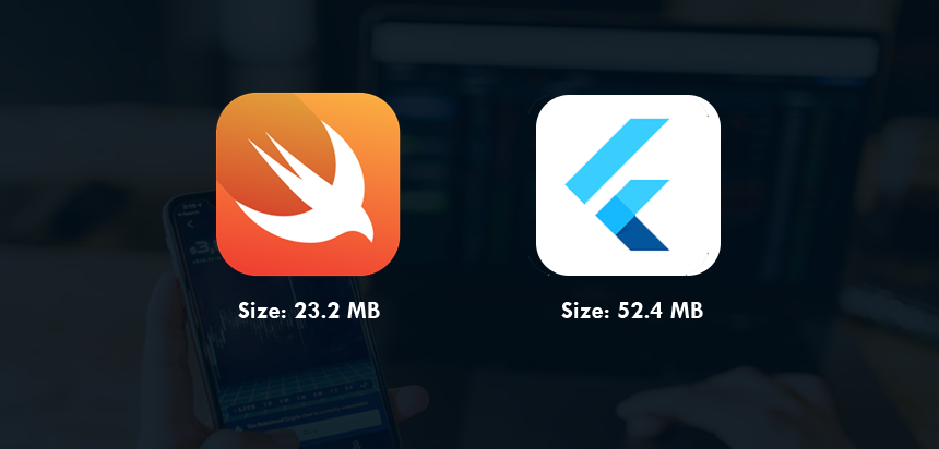 App Size - Flutter Vs Swift