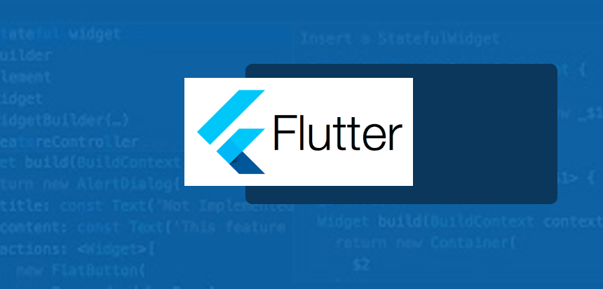 develop your flutter app