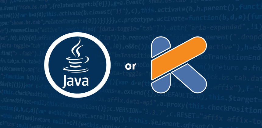 Java or Kotlin