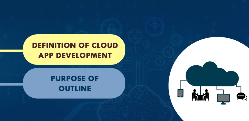 defination of cloud app development