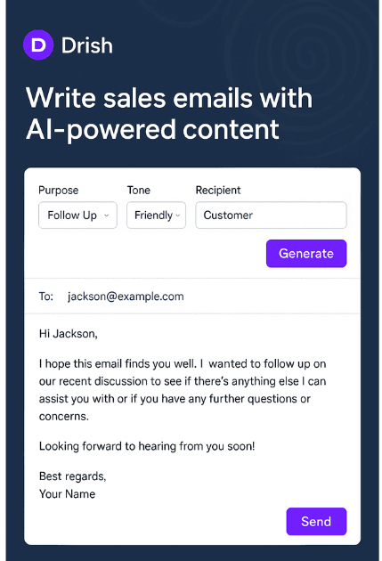 AI Powered Email Generation