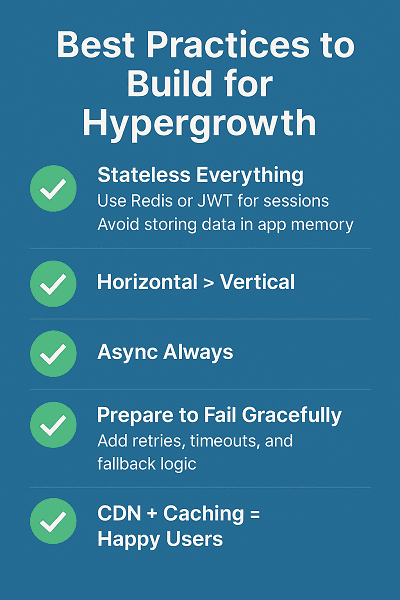 Checklist of best practices for scaling Node.js web apps using microservices