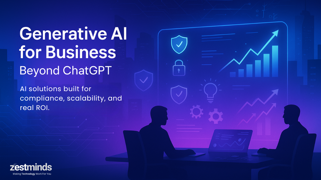 Generative AI for Business - Enterprise AI solutions beyond ChatGPT with compliance and ROI