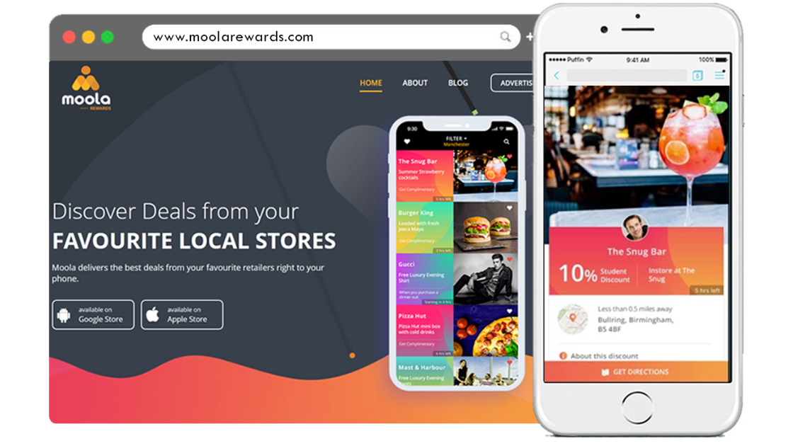 general overview of the app