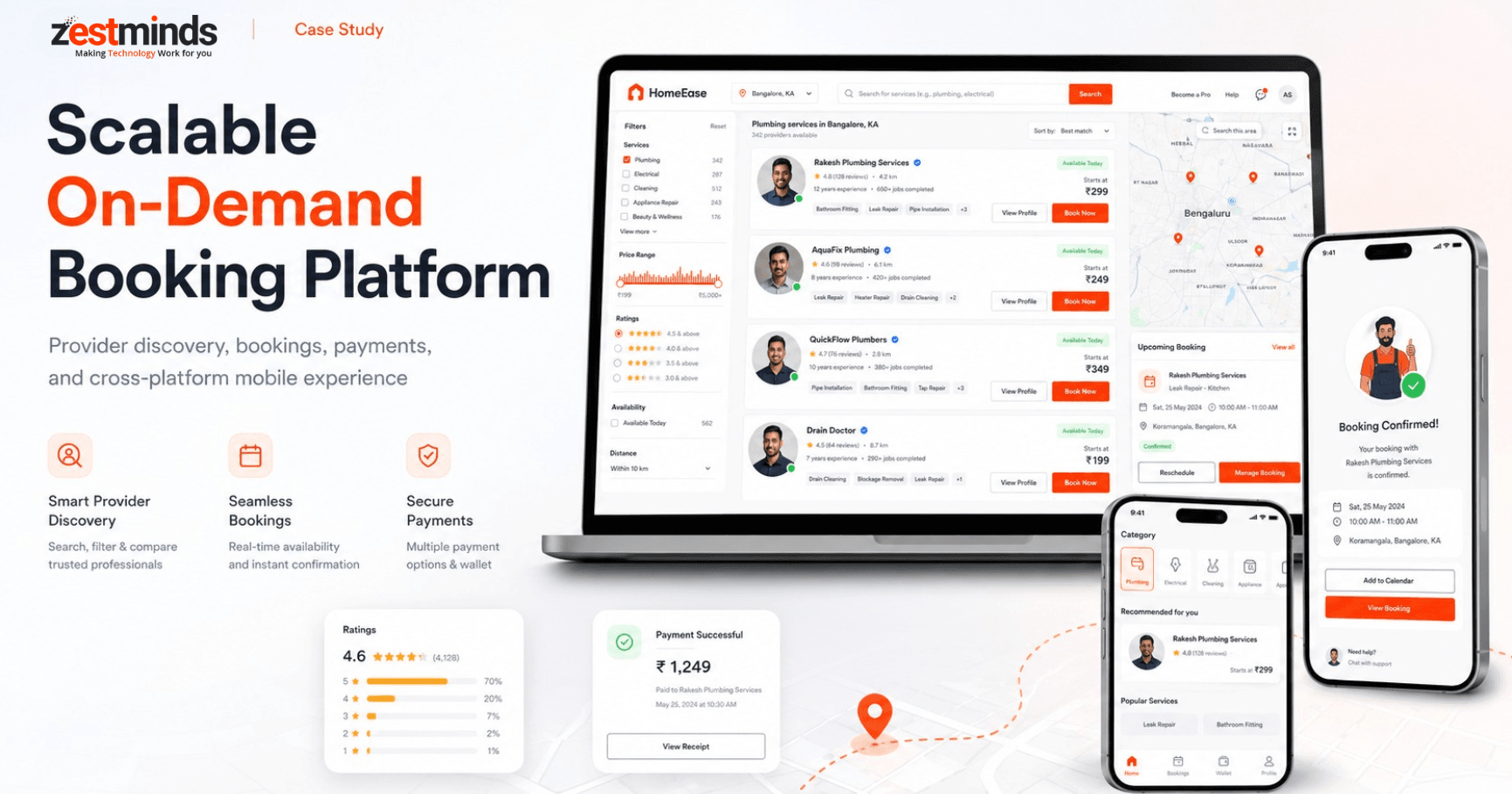 Building a Scalable <span class="highlight">On-Demand Booking Platform</span> with FastAPI, Flutter and Geo-Based Provider Matching